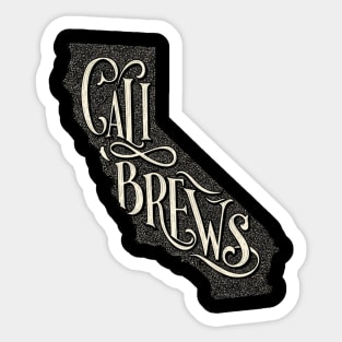 Cali Brews Sticker